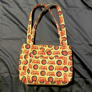 Handmade Chicago Cubs tote purse